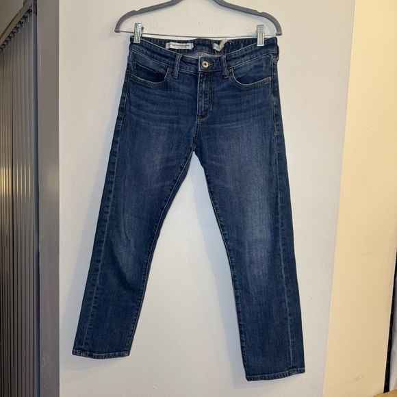 Pilcro and the Letterpress Denim - Pilcro Anthropologie Slim Boyfriend Denim Jeans Size 27 Petite